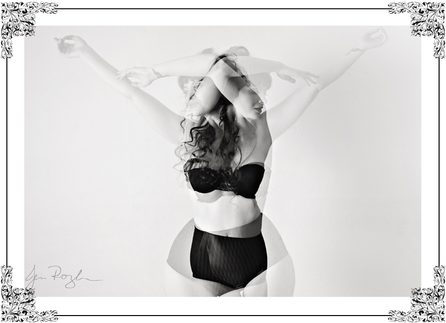 Sexy glamour lingerie boudoir Jen